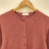 ボールジー BALLSEY 24AW シャイニーメタル クルーネックカーディガン レディース 33