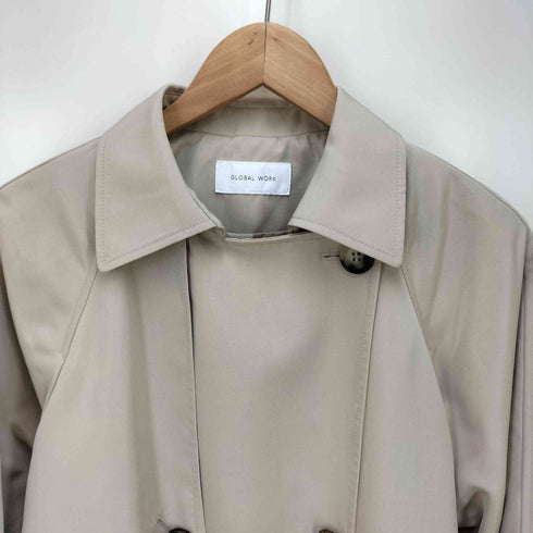 グローバルワーク GLOBAL WORK ショートトレンチコート レディース JPN:M