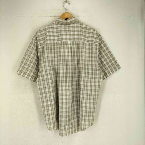 ヴァンヒューゼン VAN HEUSEN チェックシャツ メンズ XL