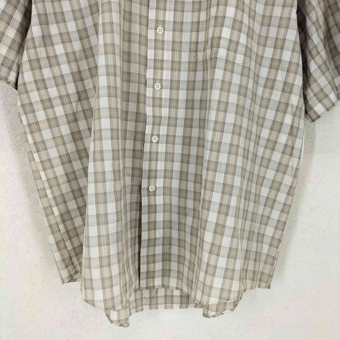 ヴァンヒューゼン VAN HEUSEN チェックシャツ メンズ XL
