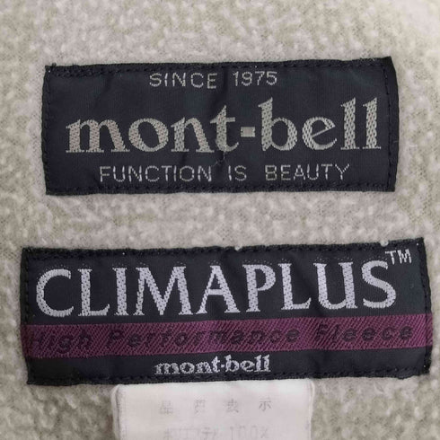 モンベル mont bell CLIMAPLUS クリマプラス フリースジャケット メンズ JPN:L
