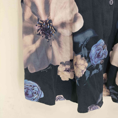 ナラカミーチェ NARACAMICIE 総花柄ロングシャツ レディース 4