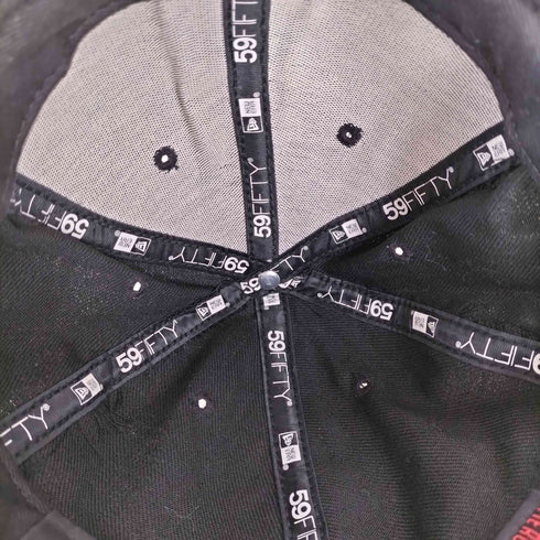 ニューエラ NEW ERA 90s USA製 刺繍パネルキャップ メンズ 7 1/2