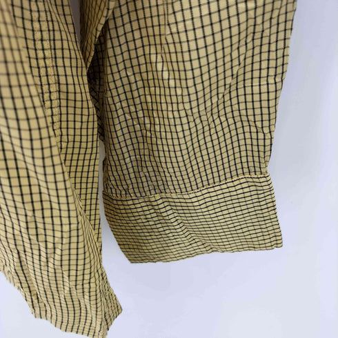 DUNHILLS Columbus フラップポケット 開襟 チェックシャツ メンズ import:L