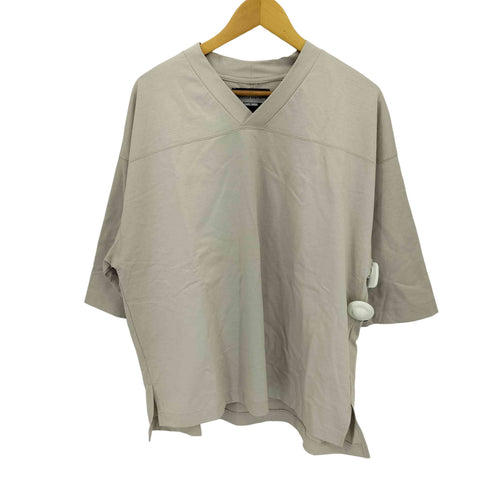 メゾンスペシャル MAISON SPECIAL Silky King Prime-Over Football T-shirt フットボールTシャツ メンズ JPN:1