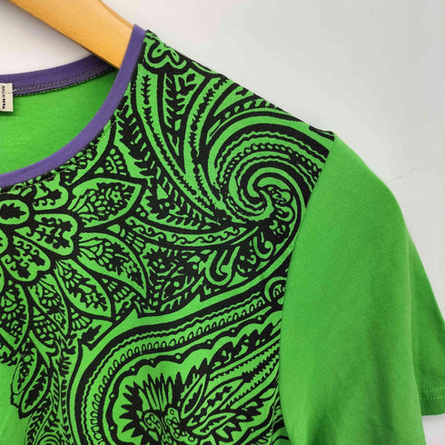 エトロ ETRO イタリア製 ペイズリー柄 半袖カットソー レディース 44
