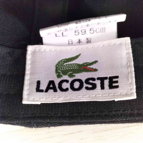 ラコステ LACOSTE 刺繍ワークキャップ メンズ 59.5cm