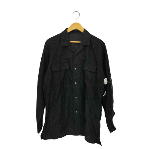un/unbient KAIKIN SHIRT L/S / washable rayon 開襟シャツ メンズ JPN:3