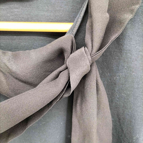 サルヴァトーレフェラガモ Salvatore Ferragamo ガンチーニ シルクリボン 半袖 カットソー レディース import:M