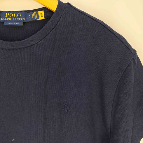 ポロバイラルフローレン Polo by RALPH LAUREN CLASSIC FIT ポニー刺繍 リブTシャツ メンズ import:S