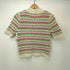 ザラ ZARA STRIPED KNIT TOP レディース import:S