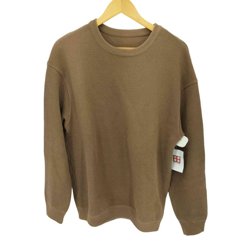 クレプスキュール crepuscule MOSS STITCH L/S SWEAT スウェットニット メンズ JPN:1