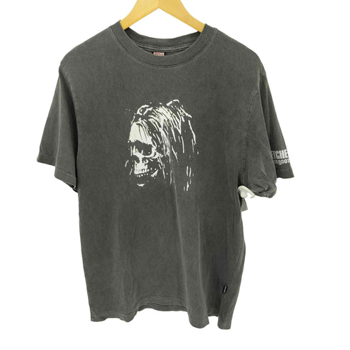 ヌーングーンズ NOON GOONS USA製 FLETCHER プリント クルーネックTシャツ メンズ import:M