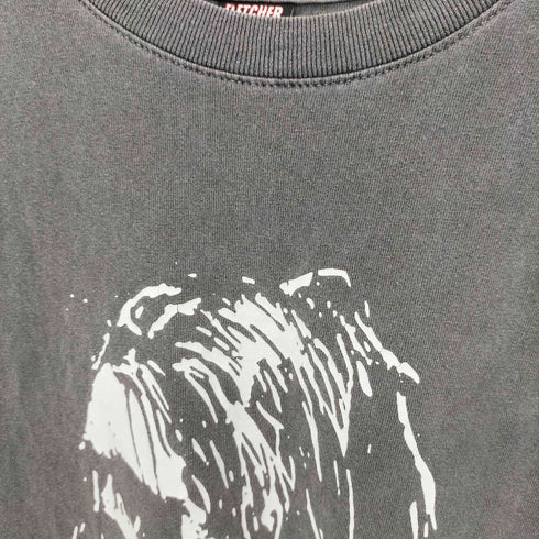 ヌーングーンズ NOON GOONS USA製 FLETCHER プリント クルーネックTシャツ メンズ import:M