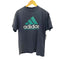 アディダス adidas 90s USA製 シングルステッチ パフォーマンスロゴプリント クルーネックTシャツ メンズ M