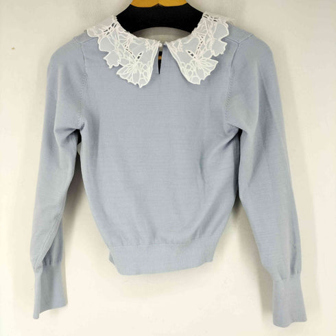 ミッシュマッシュ MISCH MASCH レース刺繍 ニット レディース FREE