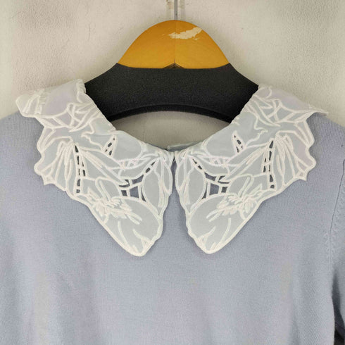 ミッシュマッシュ MISCH MASCH レース刺繍 ニット レディース FREE