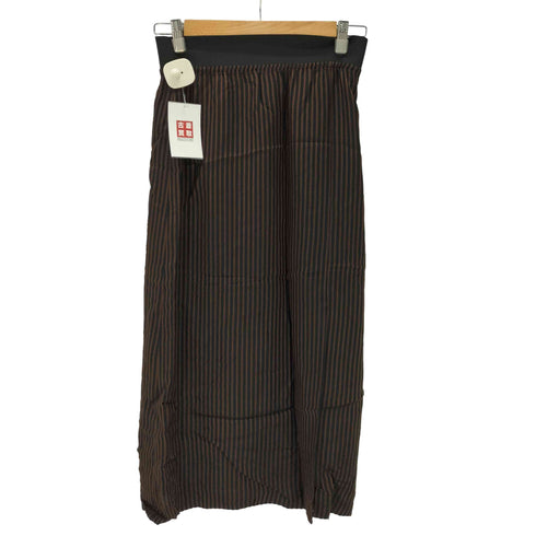 スティーブンアラン Steven Alan CUPRA STRIPE SKIRT キュプラ ストライプ スカート レディース JPN:M