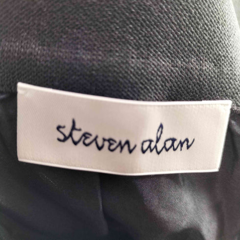 スティーブンアラン Steven Alan CUPRA STRIPE SKIRT キュプラ ストライプ スカート レディース JPN:M