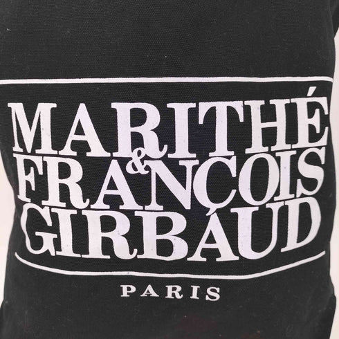マリテフランソワジルボー MARITHE FRANCOIS GIRBAUD ロゴプリント キャンバストートバッグ レディース