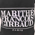 マリテフランソワジルボー MARITHE FRANCOIS GIRBAUD ロゴプリント キャンバストートバッグ レディース