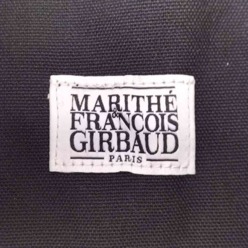 マリテフランソワジルボー MARITHE FRANCOIS GIRBAUD ロゴプリント キャンバストートバッグ レディース