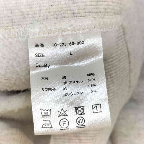 TRUSS レギュラーウェイト ビッグシルエット スウェットシャツ メンズ