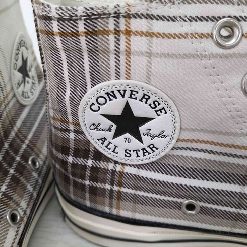 コンバースオールスター CONVERSE ALLSTAR Chuck 70 High 'Desert Tartan - Egret' レディース JPN:24.5