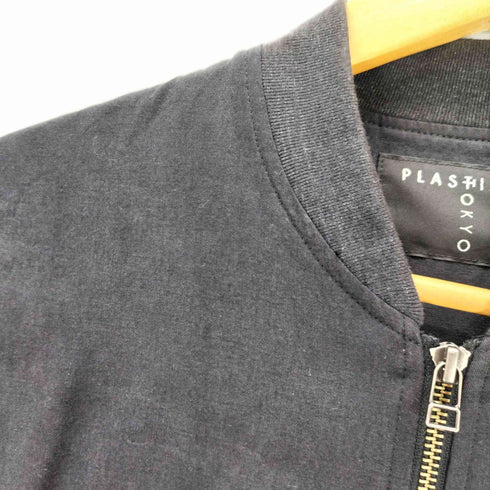 PLASTIC TOKYO テンセル コットン ボンバー ジャケット ブルゾン メンズ JPN:M