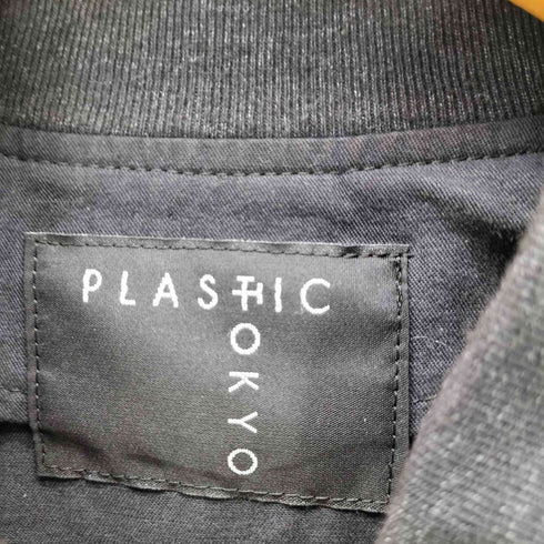 PLASTIC TOKYO テンセル コットン ボンバー ジャケット ブルゾン メンズ JPN:M