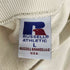 ラッセルアスレチック RUSSELL ATHLETIC 3/4 Sleeve Crewneck Shirt ロゴ刺繍 前V 半袖スウェット メンズ JPN:L