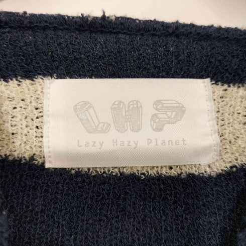 エルエイチピー LHP アクリルナイロン ボーダージップパーカー メンズ FREE