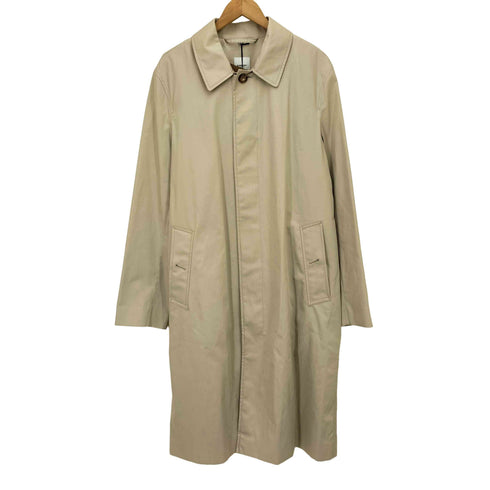 バーバリーロンドン BURBERRY LONDON 24SS PENNAN 襟裏 裏地ノバチェック ステンカラーコート メンズ 48