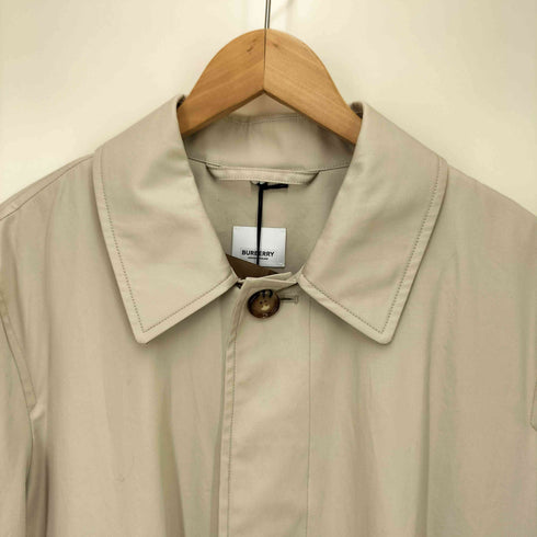 バーバリーロンドン BURBERRY LONDON 24SS PENNAN 襟裏 裏地ノバチェック ステンカラーコート メンズ 48