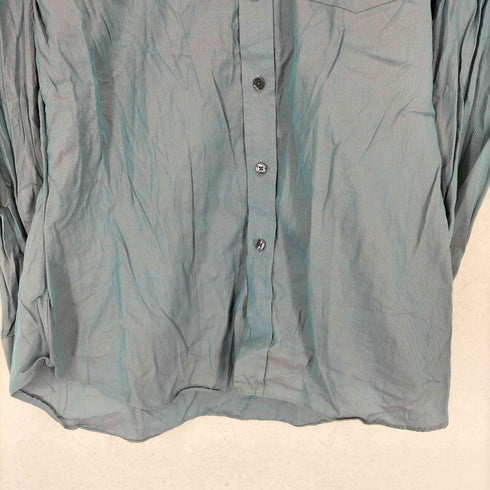 LINDA CHOW TAILOR 玉虫 コットンシャツ メンズ