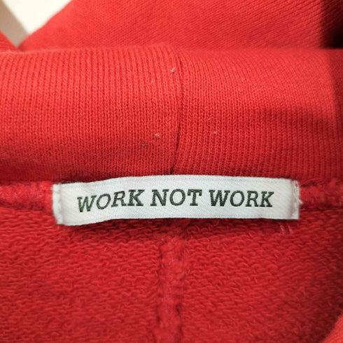 ワークノットワーク work not work Vガゼット サイドポケット プルオーバー パーカー メンズ JPN:L