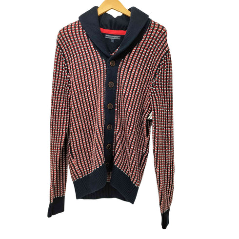 トミーヒルフィガー TOMMY HILFIGER ショールカラーニットカーディガン メンズ import:S