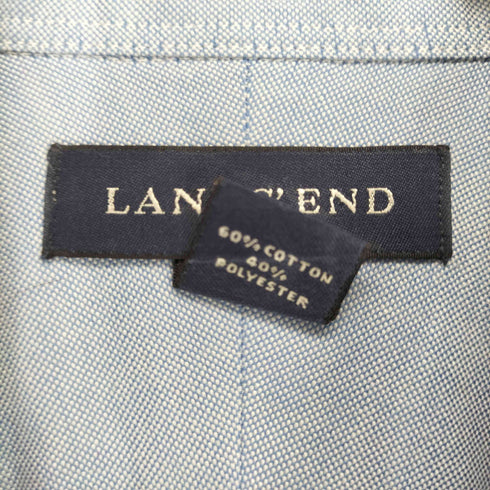 ランズエンド LANDS END ビッグサイズ 企業ロゴシャンブレーシャツ メンズ 19-36