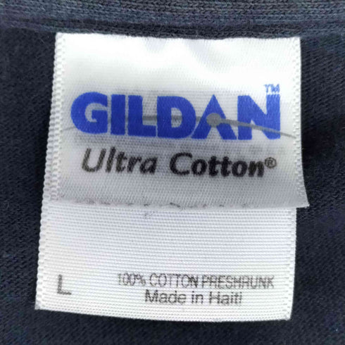 ギルダン GILDAN 両面プリント S/S Tシャツ メンズ JPN:L