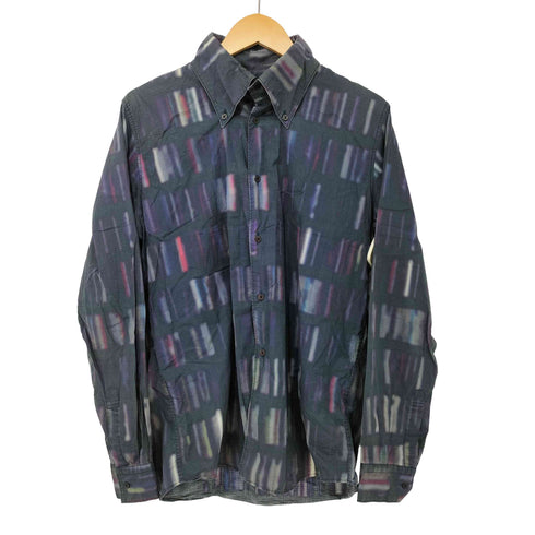 ラッドミュージシャン LAD MUSICIAN L/S リップストップ総柄シャツ メンズ JPN:44