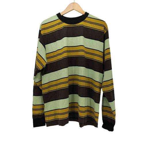 ユニフォームエクスペリメント uniform experiment 23AW MULTI BORDER L/S TEE メンズ 2
