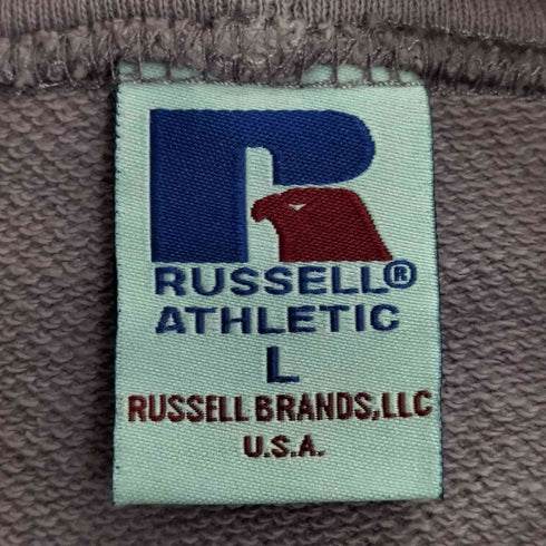 ラッセルアスレチック RUSSELL ATHLETIC ロゴ刺繍 半袖パーカー メンズ JPN:L