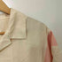 LUSOR 袖ニット切替 レーヨン S/S シャツ メンズ FREE