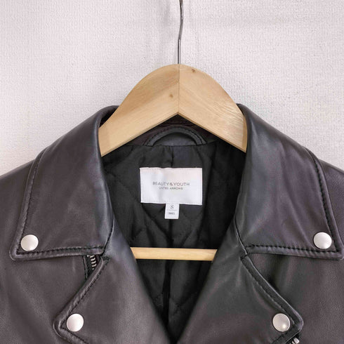 ビューティーアンドユースユナイテッドアローズ BEAUTY & YOUTH UNITED ARROWS ラムレザーキルトライダース レディース JPN:S