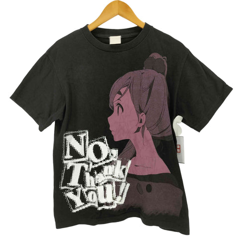 キャラクタープリントクルーネックTシャツ メンズ