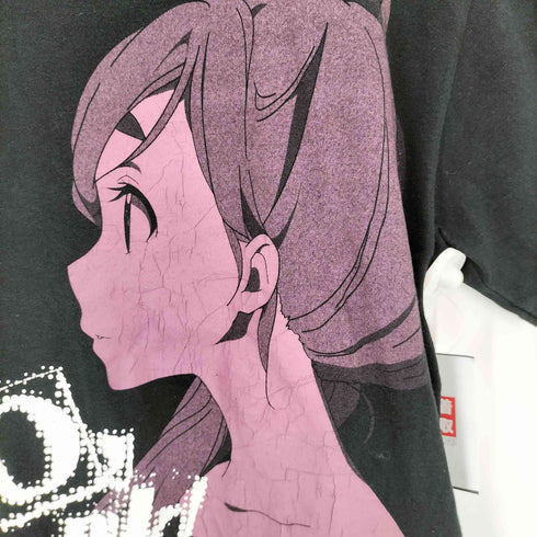 キャラクタープリントクルーネックTシャツ メンズ