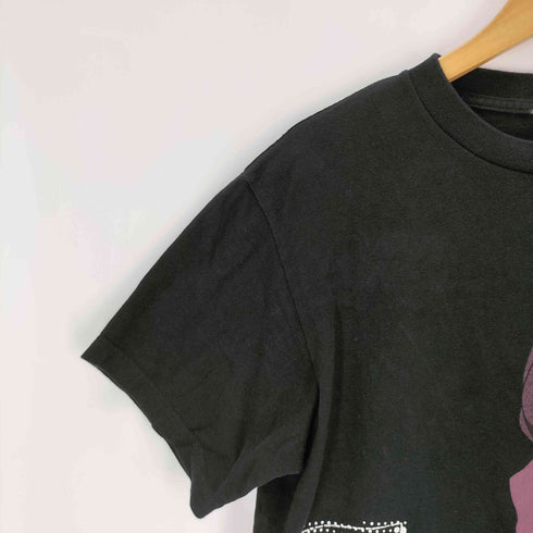 キャラクタープリントクルーネックTシャツ メンズ