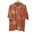 サイトバイヨウジヤマモト syte by Yohji Yamamoto INDIAN BLOCK PRINTED BOTANICAL PATTERN SHIRT WITH ROLL-UP HALF SLEEVES メンズ JPN:3