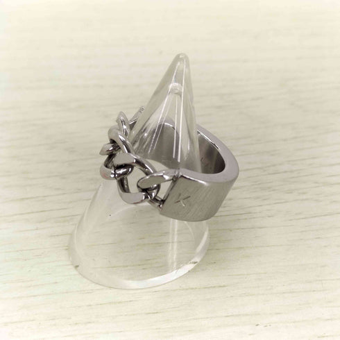 クラスフォーティーン KLASSE14 DUALITY CHAINED RING メンズ 14号