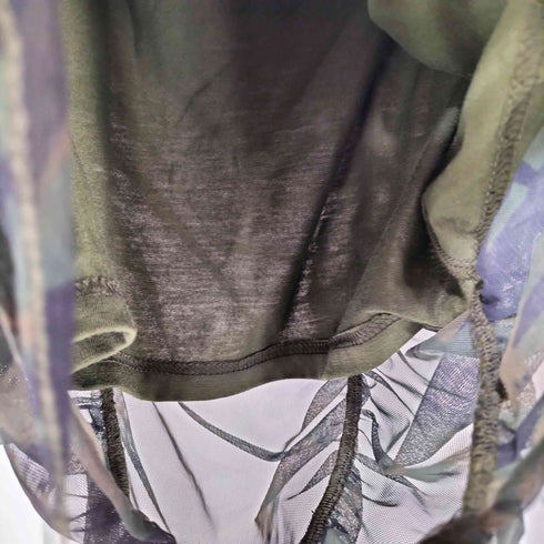 アトモスピンク ATMOS PINK 25AW See-through Layered LS T-shirt CAMOUFLAGE レディース FREE